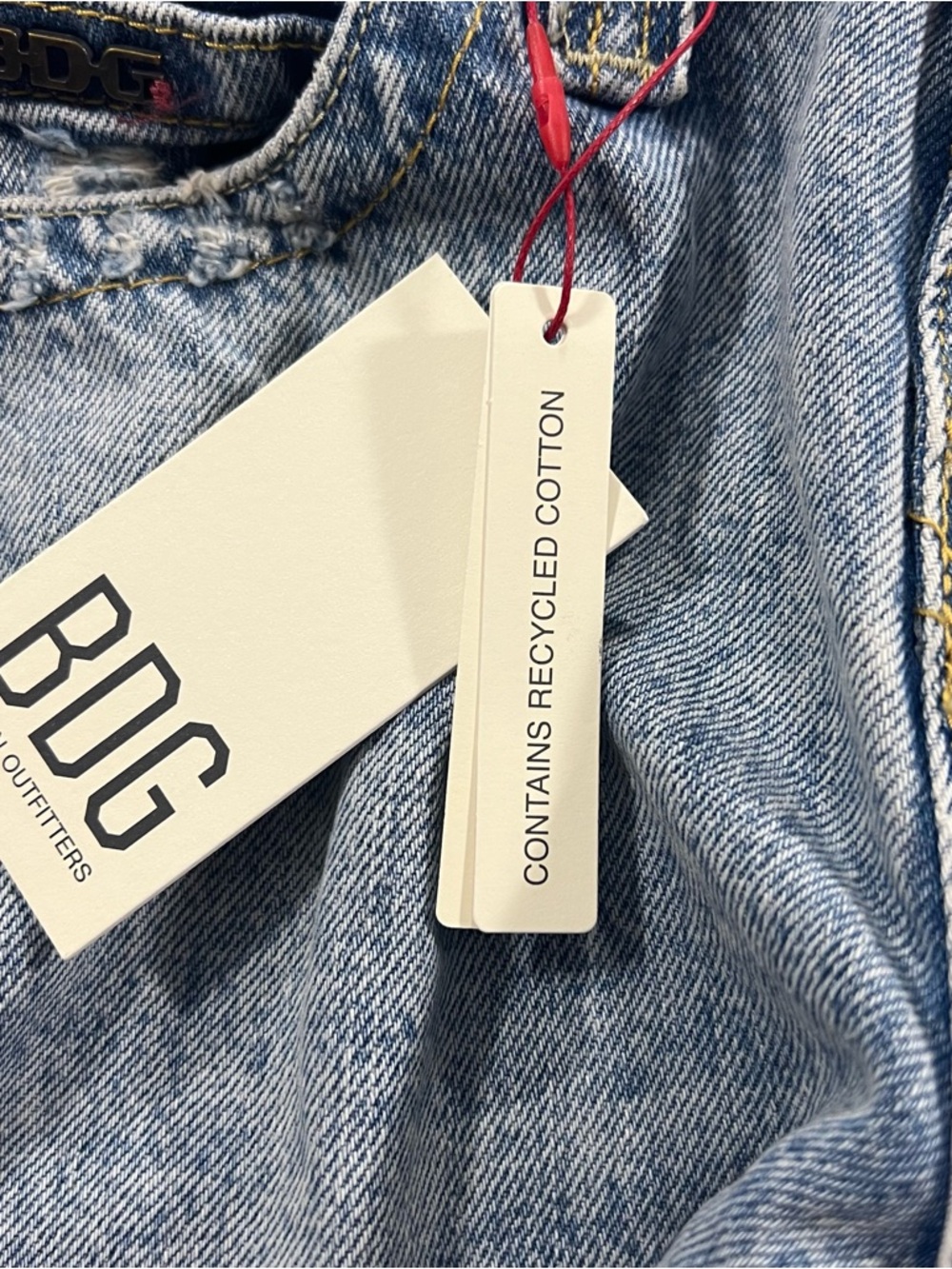 BDG Kayla LowRider Jeans Low Rise Slouchy Boyfriend Vintage Blue 26 - Picture 8 of 14